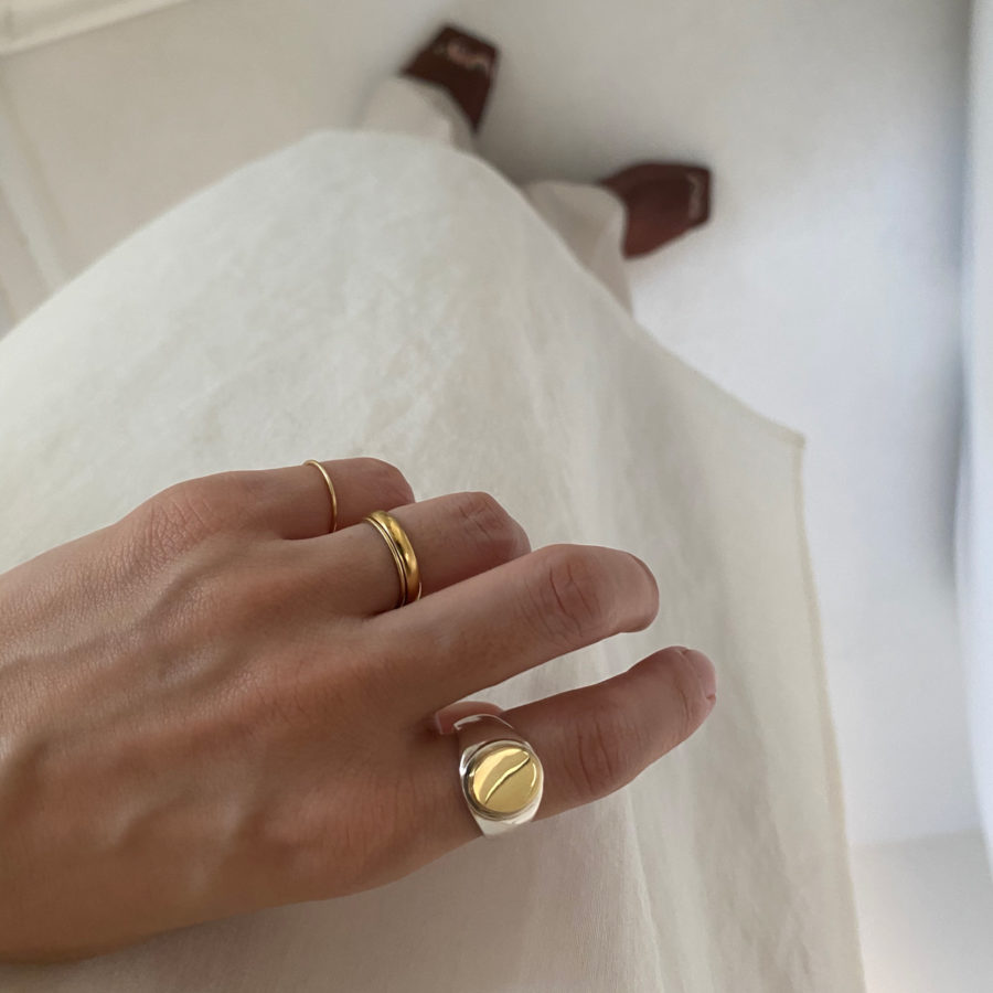 Round Mix Ring L Oro Official Web Site
