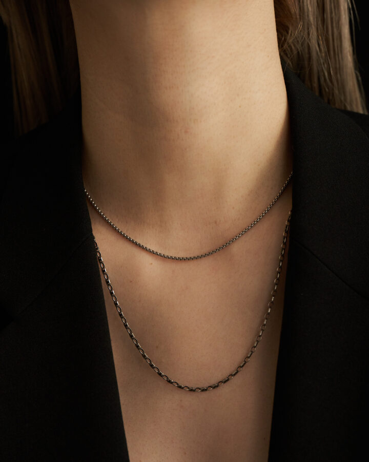 独特の上品 LORO ネックレス 40cm necklace mutual ネックレス ...